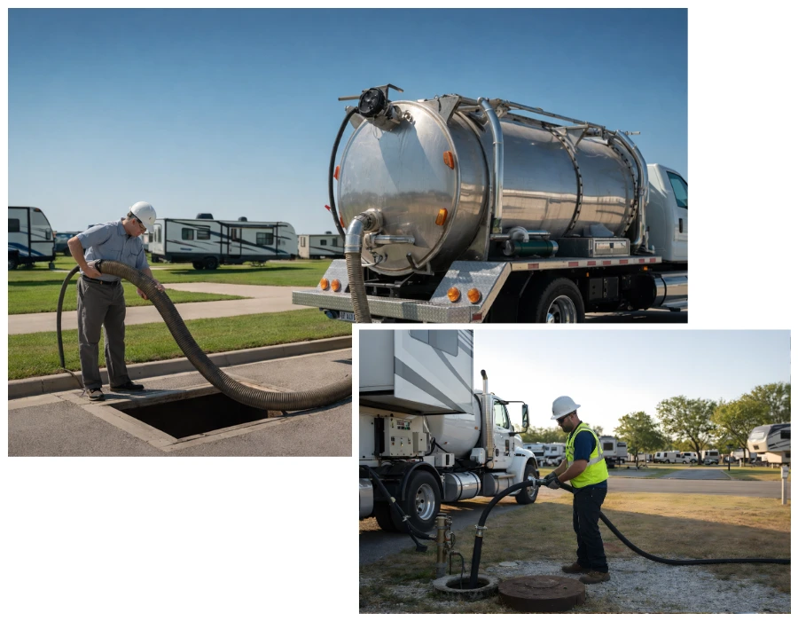 Complete Black & Gray Water Pumping Services Across Texas