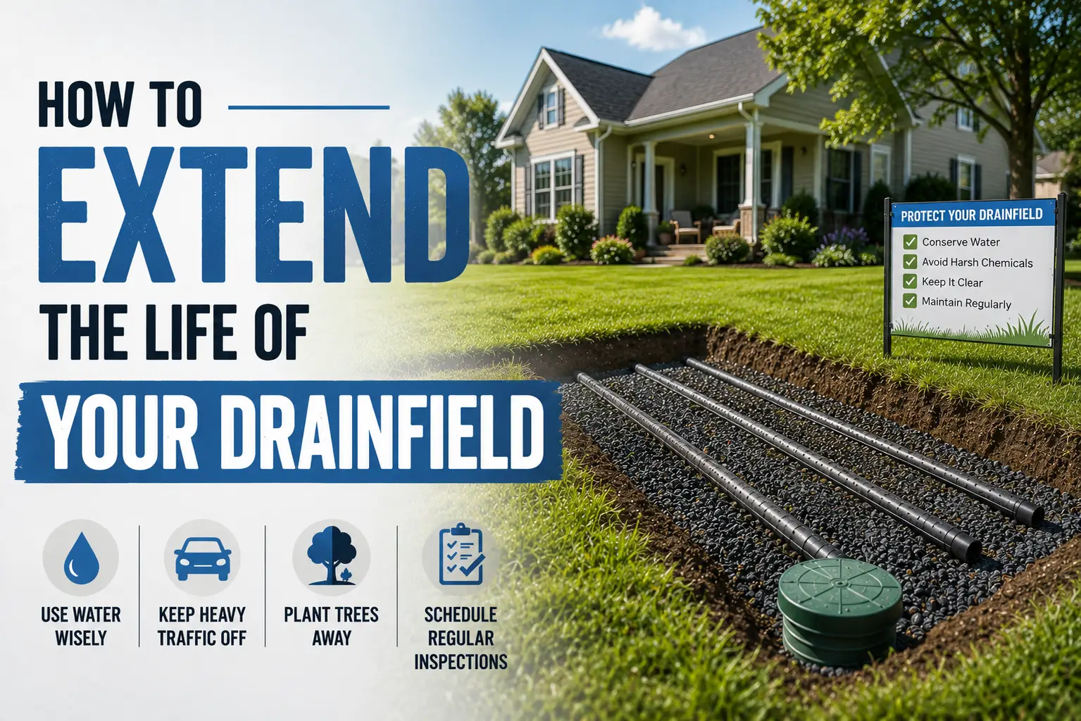 Extend the life of your drainfield