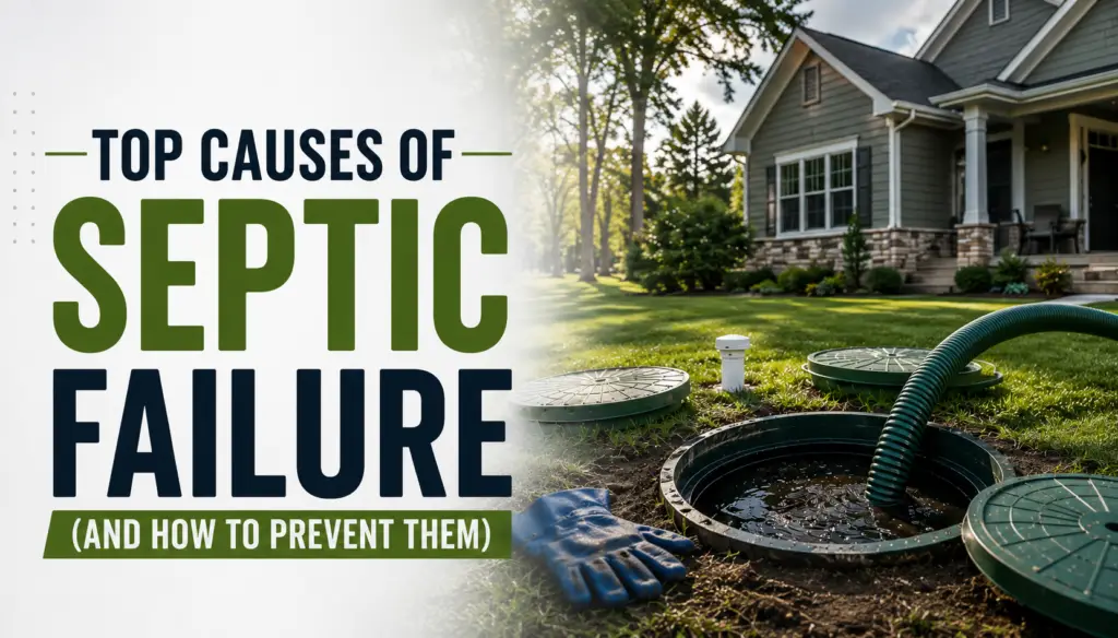 Top causes of septic failure